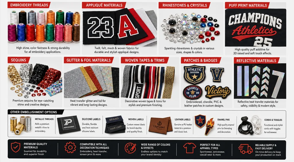 Embellishment Materials