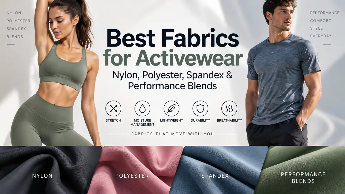 Best Fabrics for Activewear