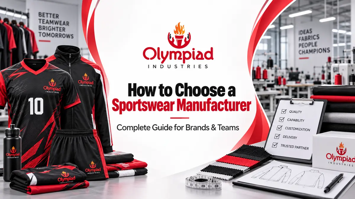How to Choose a Sportswear Manufacturer