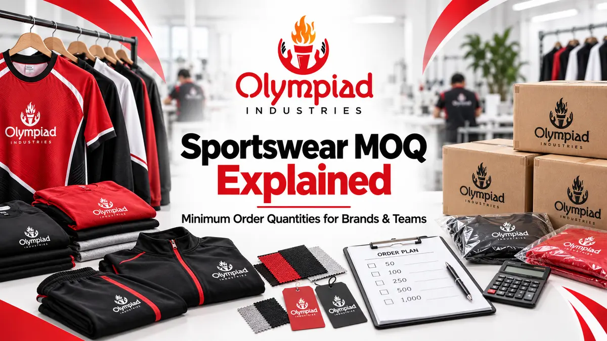Sportswear MOQ Minimum Order Guide for Brands & Teams